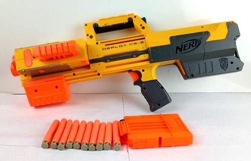 Nerf yellow deploy 6 - nerf,